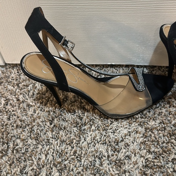 Jessica Simpson rhinestone heels - Picture 4 of 9